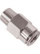 Alemlube High Pressure Push In Connector Fitting 6mm Tube X M6/1