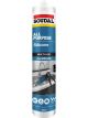 Soudal All Purpose Silicone Sealant Aluminium 300ml