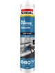 Soudal All Purpose Silicone Sealant Black 300ml