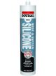 Soudal Roof and Gutter Silicone Sealant Translucent 300ml