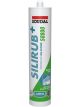 Soudal Silirub+ S8800 Silicone Sealant White 310ml
