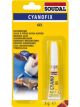 Soudal Cyanofix Gel Blister Solvent Free Fast Cure Instant Superglue 3g