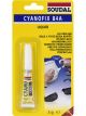 Soudal Cyanofix Liquid Blister Solvent Free Fast Cure Superglue 3g