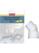 Soudal 45 Degrees Connector Nozzles Clear Pack of 5