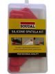 Soudal Silicone Spatula Kit For Elastic Sealant Joints Pack of 7