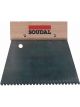 Soudal Fine Notched Trowel Adhesive Spreader No.3 3mm