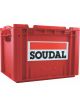 Soudal Heavy Duty Stackable Cases with Folding Lid Red