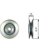 Gates V-Ribbed Belt Idler Guide Pulley