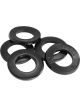 Aeroflow Large Wheel Nut Washer Black Sold As Pack of Five