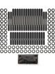 Aeroflow Head Stud Kit 8740 Grade Material 12 Point Nuts