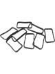 Aeroflow Rectangle Intake O-Ring Gasket 8 Piece Set