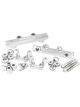 Aeroflow Top Feed Conversion Billet EFI Fuel Rail Silver For 14mm 3/4