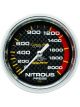 Auto Meter Carbon Fiber Nitrous Pressure Gauge 2-5/8