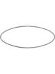 UPI Reproductions Stainless Steel Dash Trim Oval Polished