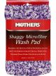 Mothers Shaggy Microfibre Wash Pad Strong Foam Core