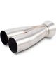 Vibrant Stainless Steel 2-1 Y-Collector 2.00