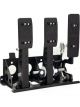 OBP Pro Race V2 Aluminium Floor Mounted Bulkhead Fit 3 Pedal System Black