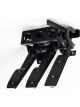OBP Pro Race V2 Aluminium Top Mounted Cockpit Fit 3 Pedal System Black
