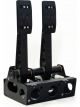 OBP Pro Race V2 Aluminium Floor Mounted Cockpit Fit 2 Pedal System Black
