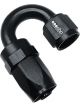 OBP AN10 CPE Fuel Line Fitting 180 Degrees Black
