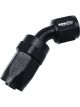 OBP AN10 CPE Fuel Line Fitting 45 Degrees Black
