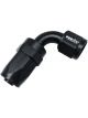 OBP AN12 CPE Fuel Line Fitting 90 Degrees Black