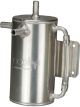OBP 1 Litre Bulkhead Mount Baffled Oil Catch Can Round 13mm Inlet/Outlet