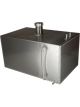 OBP 6 Gallon Aluminium Foam Filled Fuel Tank 50mm Billet Screw Cap Filler