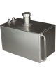 OBP 3 Gallon Aluminium Baffled Fuel Tank with JIC 10 Outlet, Inlet and Breather