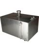 OBP 6 Gallon Aluminium Foam Filled Fuel Tank with JIC 10 Outlet and Inlet