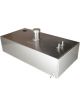 OBP 8 Gallon Aluminium Baffled Fuel Tank 10mm Outlet with Sender Hole