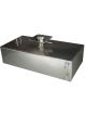 OBP 8 Gallon Aluminium Baffled Fuel Tank 10mm Outlet with 50mm Splash Bowl