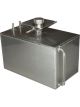 OBP 3 Gallon Aluminium Foam Filled Fuel Tank 10mm Outlet with 50mm Splash Bowl