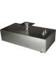 OBP 8 Gallon Aluminium Baffled Fuel Tank with 50mm Bowl JIC 10 Fittings