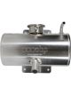 OBP 1.5 Litre Horizontal Aluminium Round Header Tank 10mm Outlet 18mm Inlet