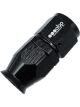 OBP AN10 PTFE Fuel Line Straight Fitting Black