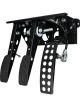 OBP Victory + Top Mounted Bulkhead Fit 3 Pedal System - Mild Steel Pedals