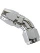 Aeroflow 880 Elite Full Flow Cutter Swivel 45 Degree Hose End -12AN