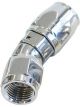 Aeroflow 880 Elite Full Flow Cutter Swivel 30 Degree Hose End -10AN