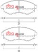 DBA Race Performance Brake Pads