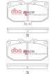 DBA Race Performance Brake Pads