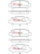DBA Race Performance Brake Pads
