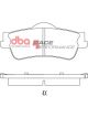 DBA Race Performance Brake Pads