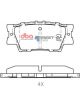 DBA Street Series EV Electric Hybrid Brake Pads