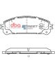 DBA Street Series EV Electric Hybrid Brake Pads