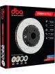 DBA 5000 T3 Slotted Disc Brake Rotor (Single) Silver 357mm
