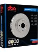 DBA En-Shield Cross-Drilled Disc Brake Rotor Right (Single) 314.7mm