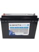 Invicta Lithium 24V 50Ah Battery Terminal M8 w/ Bluetooth