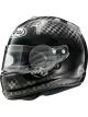 Arai GP-7Src Carbon Blk Helmet 8860-2018 W/M6 Hans Medium