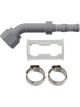 Burgaflex Fitting 45 Degrees #12 Burgaflex With Clamp & Holder